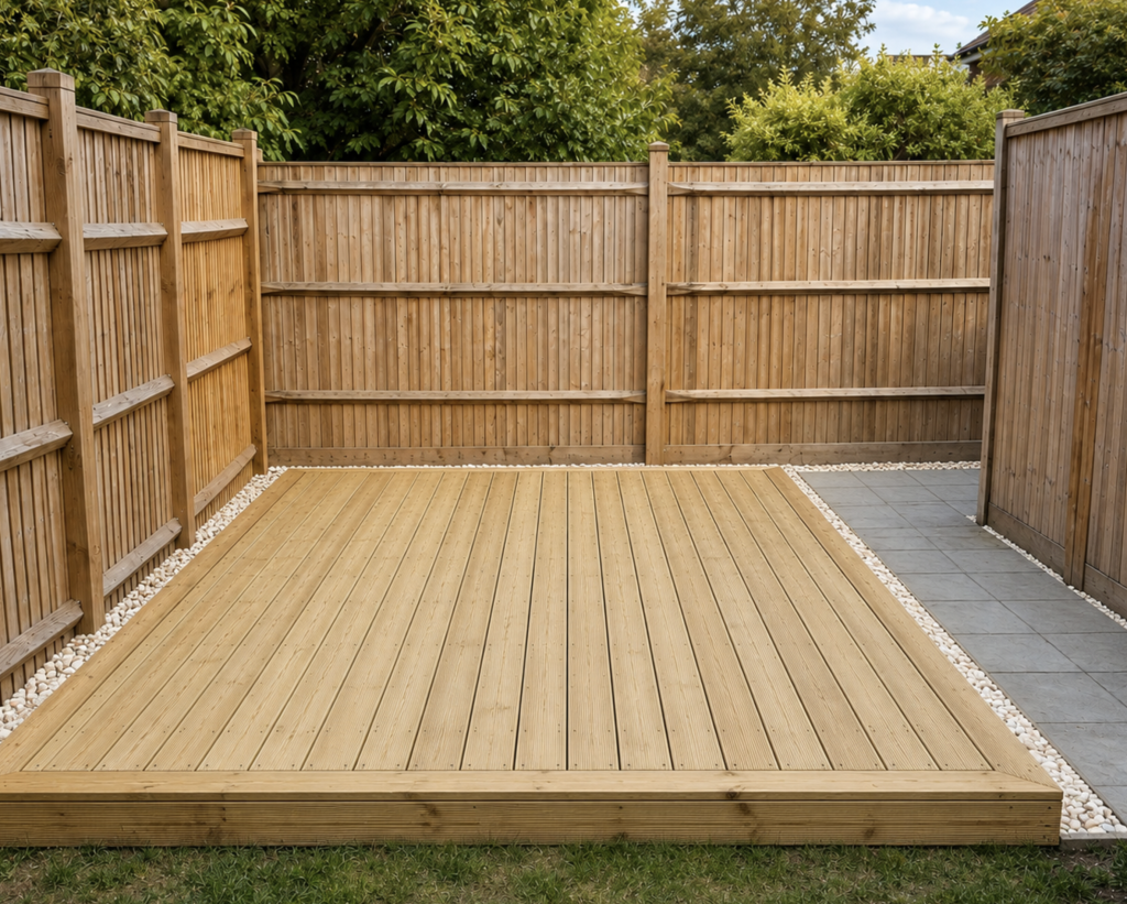 Deck built as a service in sittingbourne
