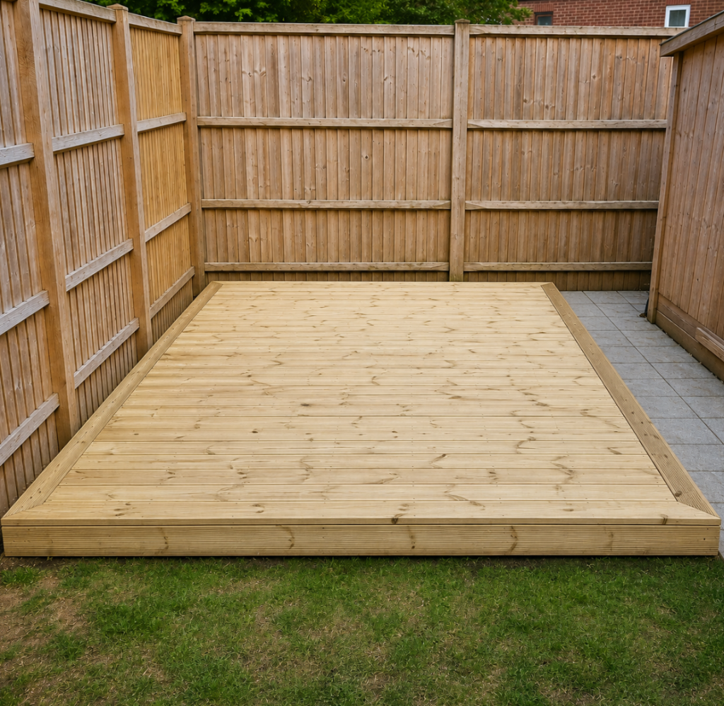 Deck built as a service in sittingbourne